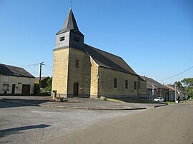 The church in Tétaigne