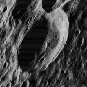 Aufnahme von Lunar Orbiter 5