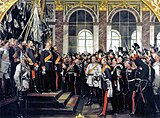 Anton von Werner, Proclamation of the German Empire, 1885