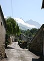The Pyrenees from Accous town