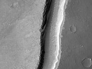 Arnus Vallis layers, as seen by HiRISE