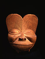 Mask (tsesah), Bamileke people, Bamendjo, Cameroon, Late 19th century