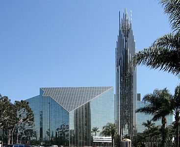 The Crystal Cathedral by Philip Johnson (1977–80)