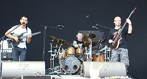 Cynic live at Gods of Metal in 2009