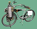 A steam-powered bicycle by John van de Riet, in Dortmund