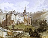 Michel Engels: Clervaux Castle (1886)