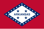 Flag of Arkansas (1923 – 1924)