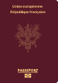 French passport cover