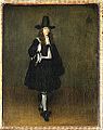 Man in Black, by Gerard ter Borch, c. 1673[1]