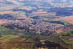 Birdseye view of Goniądz