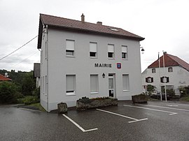 The town hall in Harreberg
