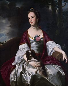 Mrs. Jerathmael Bowers, John Singleton Copley, 1763, The Metropolitan Museum of Art