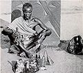 Image 2An early-20th-century Igbo medicine man in Nigeria, West Africa. Credit: Ukabia For more about this picture, see Divination in Traditional African Religions, African divination, Traditional African medicine and Igbo religion.