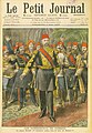 Le Petit Journal, Mehmed V is proclaimed Sultan in 1909.