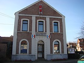 The town hall in Mastaing