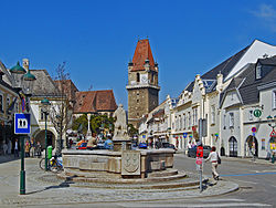 Market square with Fortified Tower