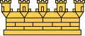 Swedish mural crown, used by cities