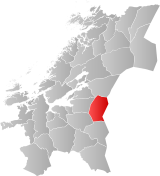 Meråker within Trøndelag