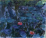 Water Lilies and Reflections of a Willow (1916–1919), Musée Marmottan Monet