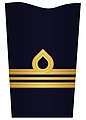 Sleeve insignia on innerkavaj m/48 ("inner jacket m/48") for a major. (2003–present)
