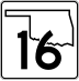 State Highway 16 marker