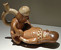 Ceramic vessel. Moche, Peru. Larco Museum, Lima, 1 CE – 800 CE.