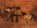 Liao horsemen at rest
