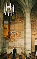 Carolingian frescoes on the north wall