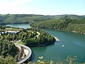 Upper Sûre Lake in Luxembourg