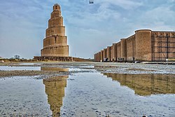 The spiral minaret of the Great Mosque of Samarra (2016)