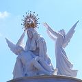 Crowned statue of the Blessed Virgin, Spain