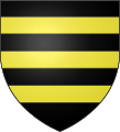 Coat of arms of the Montplainchamps family.