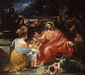Blessing the Little Children (1837) which is on display at the Walker Art Gallery, Liverpool.