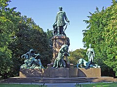 Bismarck-Nationaldenkmal, Berlin Tiergarten.