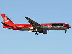 Boeing 767-300ER der Santa Barbara Airlines