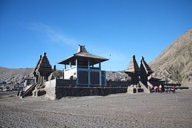 A Hindu temple Pura Poten, Bromo