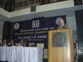 Nancy Erbe giving a Guest Lecture to 300+ Justices/Judges, Lawyers, and Mediators of Delhi High Court.