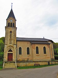 The church in Trésauvaux