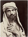 Self-portrait in Arab garb