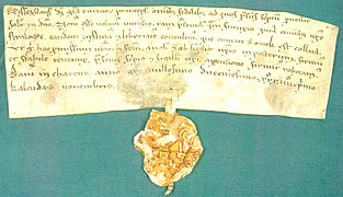 Founding document from 1234