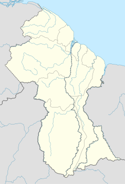 Paruima is located in Guyana