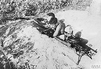 Indian trench in Arakan
