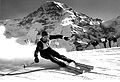 Image 43Karl Schranz running the Lauberhorn in 1966 (from Alps)