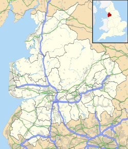 Turf Moor is located in Lancashire