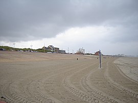 The beach at Leffrinckoucke
