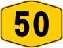 Federal Route 50 shield}}