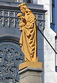 Statue Notre-Dame Cathedral Basilica, Ottawa, Ontario, Canada
