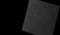 Comet C/2013 A1 during flyby of Mars (October 19, 2014).