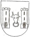 Design of the coat of arms Przysucha (1847)