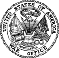 Siegel Kriegsministerium der Vereinigten Staaten (1789–1947)